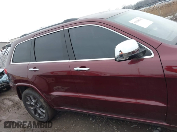 2018 Jeep Grand Cherokee High Altitude with VIN 1C4RJFCG6JC266462, listed as a IAAI auction lot 41206838 with 42,570 mi miles. Bid and sale history available at carsss.com. Image 13.