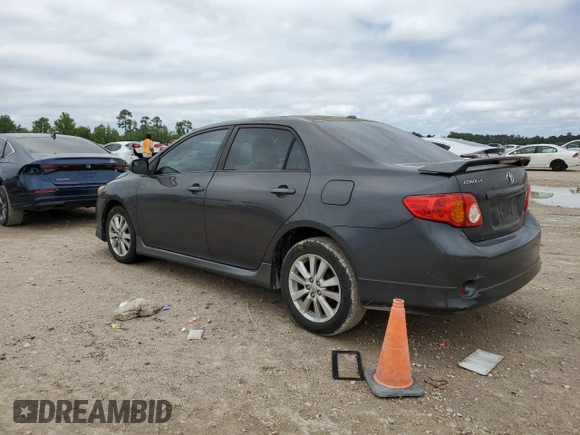 2010 Toyota Corolla with VIN 1NXBU4EE7AZ343242, listed as a Copart auction lot 54012125 with 196,604 mi miles and Salvage Title. Bid and sale history available at carsss.com. Image 2.