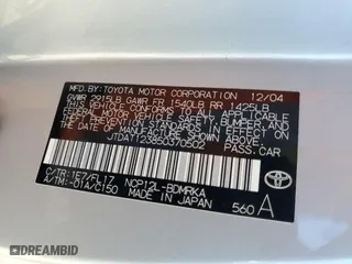 2005 Toyota ECHO with VIN JTDAT123850370502, listed as a Copart auction lot 52819255 with 155,741 mi miles and Salvage Title. Bid and sale history available at carsss.com. Image 12.