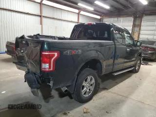 2016 Ford F-150 XLT with VIN 1FTFX1EF6GFB52185, listed as a Copart auction lot 49766145 with 104,921 mi miles and Salvage Title. Bid and sale history available at carsss.com. Image 3.