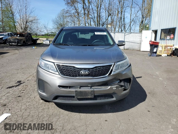 2014 Kia Sorento LX with VIN 5XYKTCA63EG545972, listed as a Copart auction lot 49172944 with 97,456 mi miles and Salvage Title. Bid and sale history available at carsss.com. Image 5.