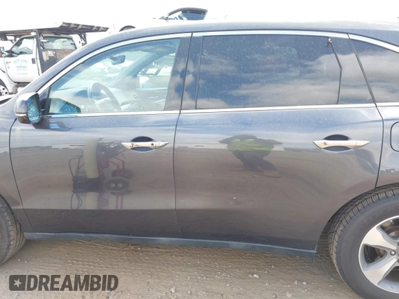 2016 Acura MDX with VIN 5FRYD3H23GB014967, listed as a IAAI auction lot 41929935 with 256,698 mi miles. Bid and sale history available at carsss.com. Image 14.