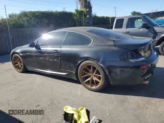 2007 BMW 6 Series M6 with VIN WBSEH93557CY23910, listed as a Copart auction lot 46648875 with 0 mi miles and Salvage Title. Bid and sale history available at carsss.com. Image 2.