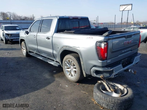 2019 GMC Sierra 1500 SLT with VIN 1GTU9DED3KZ240314, listed as a IAAI auction lot 41398197 with 81,463 mi miles. Bid and sale history available at carsss.com. Image 3.