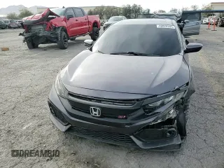 2017 Honda Civic Sedan Si with VIN 2HGFC1E5XHH702752, listed as a Copart auction lot 48820285 with 127,653 mi miles and Salvage Title. Bid and sale history available at carsss.com. Image 10.