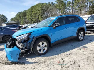 2020 Toyota RAV4 XLE with VIN JTMP1RFV9LD051383, listed as a Copart auction lot 48625755 with 16,715 mi miles and Salvage Title. Bid and sale history available at carsss.com. Image 1.