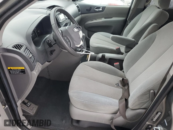 2012 Kia Sedona EX with VIN KNDMH4C70C6427156, listed as a Copart auction lot 50417654 with 121,012 mi miles and Salvage Title. Bid and sale history available at carsss.com. Image 7.
