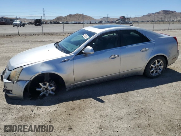 2008 Cadillac CTS RWD w/1SB with VIN 1G6DV57V480198730, listed as a Copart auction lot 67753244 with 128,787 mi miles and Salvage Title. Bid and sale history available at carsss.com. Image 1.