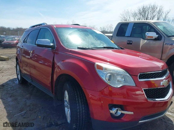 2013 Chevrolet Equinox LTZ with VIN 2GNFLGEK7D6288950, listed as a IAAI auction lot 41982879 with 113,149 mi miles. Bid and sale history available at carsss.com. Image 1.