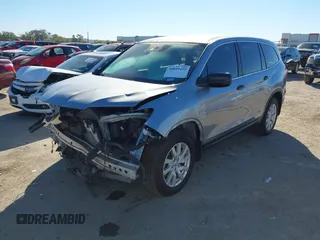 2019 Honda Pilot LX with VIN 5FNYF5H14KB029906, listed as a IAAI auction lot 40859425 with 77,920 mi miles. Bid and sale history available at carsss.com. Image 18.