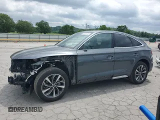 2023 Audi Q5 Sportback S line Premium with VIN WA14AAFY8P2074065, listed as a Copart auction lot 56874145 with 16,659 mi miles and Salvage title. Bid and sale history available at DreamBid. Image 1.