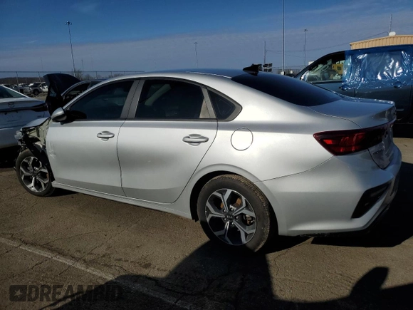 2021 Kia Forte LXS with VIN 3KPF24AD9ME290720, listed as a Copart auction lot 44442265 with 56,756 mi miles and Salvage title. Bid and sale history available at DreamBid. Image 2.