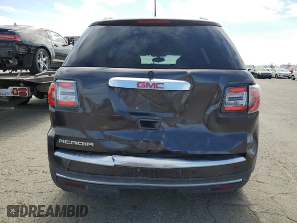 2015 GMC Acadia SLE with VIN 1GKKRNED8FJ346179, listed as a Copart auction lot 45358085 with 160,466 mi miles and Salvage Title. Bid and sale history available at DreamBid. Image 6.