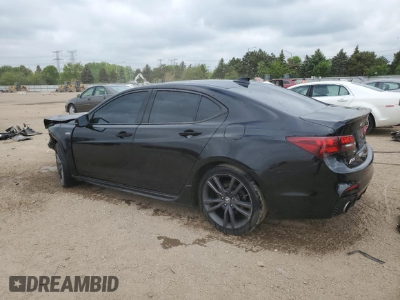 2019 Acura TLX w/A-Spec Pkg z VIN 19UUB3F62KA002596, wystawiony jako Copart lot #56588795 z przebiegiem 199 258 mil mil oraz Szkoda całkowita • Salvage title. Historia ofert i sprzedaży dostępna na DreamBid. Obrazek 2.