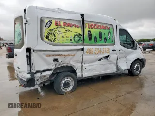 2023 Ford Transit with VIN 1FTYE1CGXPKA13081, listed as a Copart auction lot 55583935 with 126,698 mi miles and Salvage title. Bid and sale history available at DreamBid. Image 3.