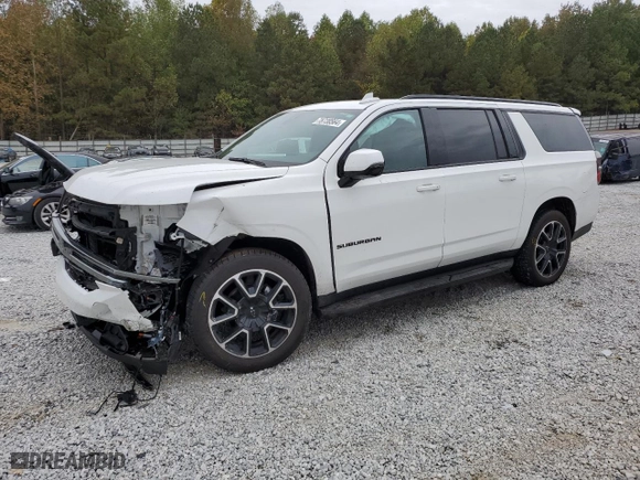 2022 Chevrolet Suburban RST with VIN 1GNSKEKT6NR176875, listed as a Copart auction lot 78738564 with 55,700 mi miles and Salvage Title. Bid and sale history available at carsss.com. Image 1.