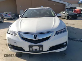 2016 Acura TLX Advance with VIN 19UUB2F78GA006081, listed as a Copart auction lot 66245104 with 94,409 mi miles and Salvage title. Bid and sale history available at DreamBid. Image 5.