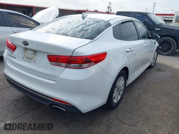 2016 Kia Optima LX with VIN 5XXGT4L31GG041619, listed as a IAAI auction lot 42603879 with 158,755 mi miles and . Bid and sale history available at DreamBid. Image 4.