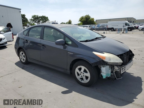 2012 Toyota Prius One with VIN JTDKN3DU6C5386312, listed as a Copart auction lot 53995805 with 113,706 mi miles and Salvage Title. Bid and sale history available at carsss.com. Image 4.