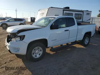2019 Chevrolet Colorado 2WD Work Truck z VIN 1GCHSBEA2K1314188, wystawiony jako Copart lot #57660775 z przebiegiem 42 768 mil mil oraz Szkoda całkowita • Salvage title. Historia ofert i sprzedaży dostępna na DreamBid. Obrazek 1.