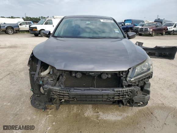 2014 Honda Accord Sedan Sport with VIN 1HGCR2F53EA041811, listed as a Copart auction lot 45383585 with 116,440 mi miles and Salvage Title. Bid and sale history available at carsss.com. Image 5.