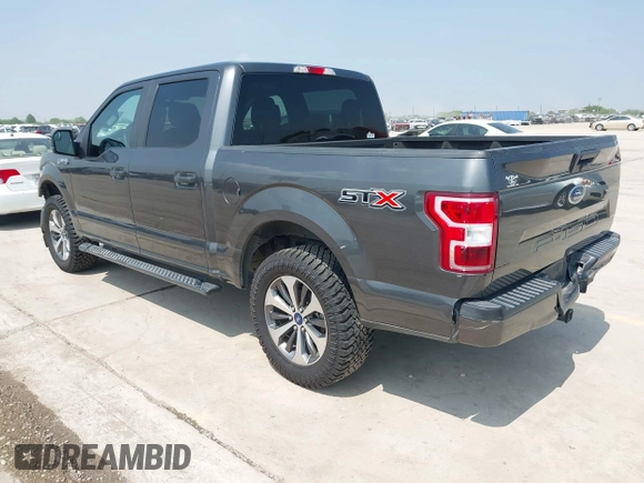 2018 Ford F-150 XL with VIN 1FTEW1C5XJKG03156, listed as a IAAI auction lot 41866941 with 90,388 mi miles. Bid and sale history available at carsss.com. Image 3.