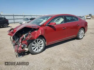 2014 Buick LaCrosse Leather with VIN 1G4GB5GR0EF269321, listed as a Copart auction lot 45849525 with 158,000 mi miles and Salvage Title. Bid and sale history available at carsss.com. Image 1.