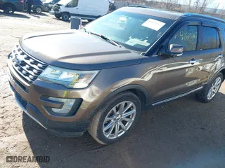 2016 Ford Explorer Limited with VIN 1FM5K8F84GGB96601, listed as a IAAI auction lot 41663267 with 126,620 mi miles. Bid and sale history available at carsss.com. Image 17.
