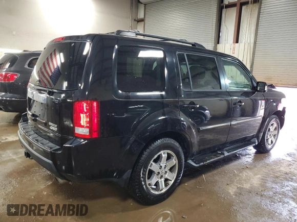 2009 Honda Pilot Touring with VIN 5FNYF489X9B049491, listed as a Copart auction lot 51978955 with 152,661 mi miles and Salvage Title. Bid and sale history available at carsss.com. Image 3.