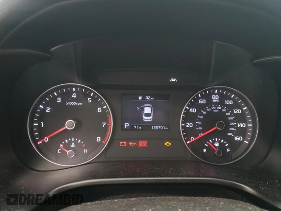 2019 Kia Forte LXS with VIN 3KPF24AD1KE110921, listed as a Copart auction lot 64051995 with 126,701 mi miles and Clean title. Bid and sale history available at DreamBid. Image 9.