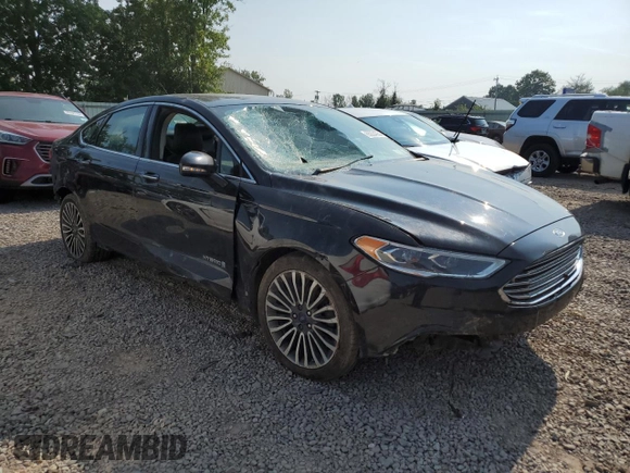 2018 Ford Fusion Hybrid Titanium with VIN 3FA6P0RU0JR182012, listed as a Copart auction lot 65034054 with 0 mi miles and Non Repairable. Bid and sale history available at carsss.com. Image 4.