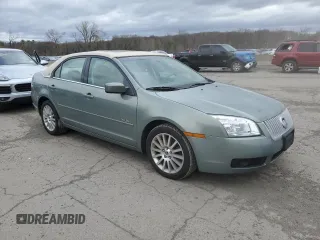 2008 Mercury Milan Premier with VIN 3MEHM08178R607074, listed as a Copart auction lot 52667515 with 55,251 mi miles and Salvage title. Bid and sale history available at DreamBid. Image 4.