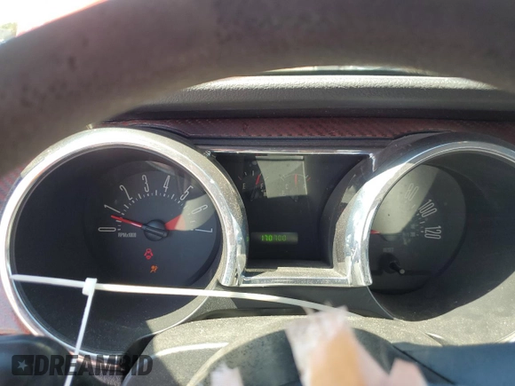 2007 Ford Mustang Deluxe с VIN 1ZVHT80N475356708, выставлен на аукционе Copart как лот 58121645 с пробегом 170 700 миль миль и Списание • Salvage title. История ставок и продаж доступна на DreamBid. Изображение 9.