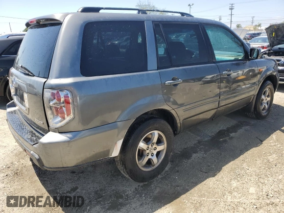 2007 Honda Pilot EX-L with VIN 2HKYF18517H510801, listed as a Copart auction lot 55170005 with 149,212 mi miles and Salvage Title. Bid and sale history available at carsss.com. Image 3.