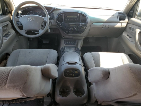 2005 Toyota Sequoia SR5 with VIN 5TDBT44A15S243055, listed as a Copart auction lot 65941844 with 284,263 mi miles and Salvage Title. Bid and sale history available at carsss.com. Image 8.