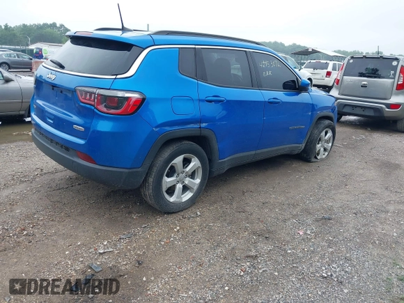 2020 Jeep Compass Latitude с VIN 3C4NJDBB6LT241125, выставлен на аукционе IAAI как лот 42453072 с пробегом 40 366 миль миль и . История ставок и продаж доступна на DreamBid. Изображение 4.