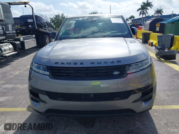 2025 Land Rover Range Rover Sport SE with VIN SAL1P9EU6SA454047, listed as a IAAI auction lot 42114044 with 5,620 mi miles. Bid and sale history available at carsss.com. Image 13.