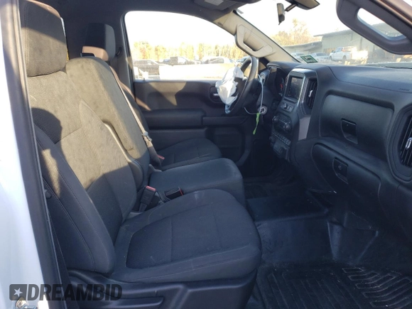 2021 Chevrolet Silverado 1500 Work Truck with VIN 3GCNWAEK4MG286148, listed as a Copart auction lot 75868924 with 47,269 mi miles and Salvage Title. Bid and sale history available at carsss.com. Image 10.