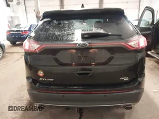 2015 Ford Edge SEL with VIN 2FMTK4J86FBB08595, listed as a IAAI auction lot 41576226 with 85,726 mi miles. Bid and sale history available at carsss.com. Image 16.