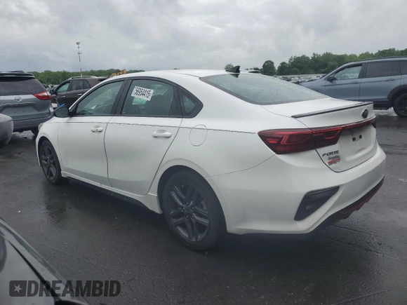 2021 Kia Forte GT-Line z VIN 3KPF34AD6ME281440, wystawiony jako Copart lot #56954415 z przebiegiem 34 568 mil mil oraz Szkoda całkowita • Salvage title. Historia ofert i sprzedaży dostępna na DreamBid. Obrazek 2.