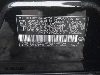 2010 Lexus GS 350 z VIN JTHCE1KS4A0027219, wystawiony jako IAAI lot #41979602 z przebiegiem 189 721 mil mil oraz . Historia ofert i sprzedaży dostępna na DreamBid. Obrazek 9.
