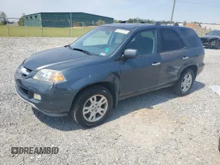 2005 Acura MDX Touring z VIN 2HNYD18905H556614, wystawiony jako Copart lot #50787725 z przebiegiem 221 602 mil mil oraz Szkoda całkowita • Salvage title. Historia ofert i sprzedaży dostępna na DreamBid. Obrazek 1.