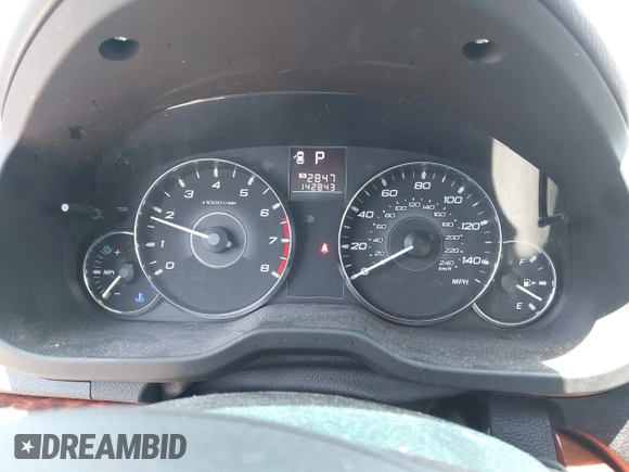 2012 Subaru Outback Limited with VIN 4S4BRBJC5C3243434, listed as a IAAI auction lot 42498321 with 142,843 mi miles and . Bid and sale history available at DreamBid. Image 7.