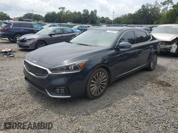 2017 Kia Cadenza Technology with VIN KNALC4J1XH5083340, listed as a Copart auction lot 71454514 with 133,901 mi miles and Salvage Title. Bid and sale history available at carsss.com. Image 1.