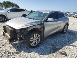 2018 Infiniti QX30 ESSENTIAL with VIN SJKCH5CP0JA057173, listed as a Copart auction lot 68565974 with 53,983 mi miles and Salvage Title. Bid and sale history available at carsss.com. Image 1.