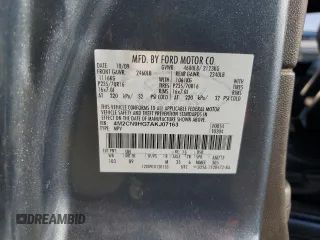 2010 Mercury Mariner Premier with VIN 4M2CN9HG7AKJ07163, listed as a Copart auction lot 62384925 with 113,591 mi miles and Salvage title. Bid and sale history available at DreamBid. Image 12.