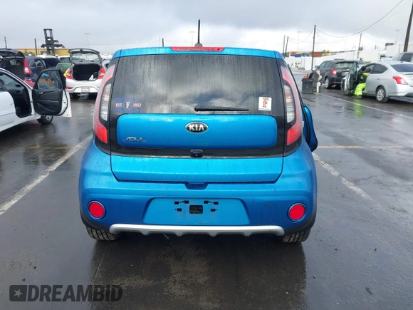 2018 Kia Soul + with VIN KNDJP3A57J7554995, listed as a IAAI auction lot 41773245 with 1 mi miles. Bid and sale history available at carsss.com. Image 16.