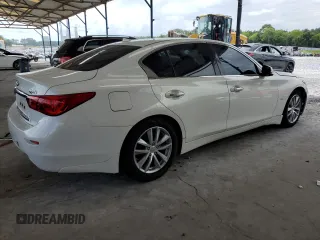 2015 Infiniti Q50 Premium z VIN JN1BV7APXFM332403, wystawiony jako Copart lot #60817425 z przebiegiem Nie podano mil oraz Czysty tytuł • Clean title. Historia ofert i sprzedaży dostępna na DreamBid. Obrazek 3.