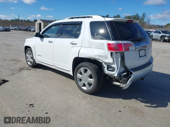 2014 GMC Terrain Denali z VIN 2GKFLZE38E6307217, wystawiony jako IAAI lot #41877533 z przebiegiem 20 679 mil mil oraz . Historia ofert i sprzedaży dostępna na DreamBid. Obrazek 3.