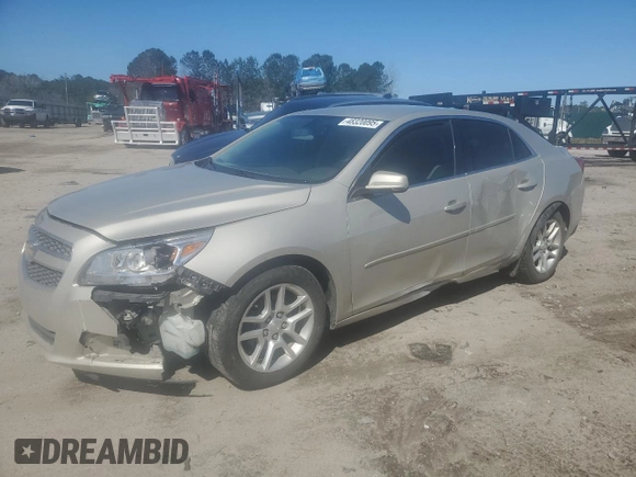 2013 Chevrolet Malibu LT with VIN 1G11C5SA1DF184178, listed as a Copart auction lot 48320095 with 93,215 mi miles and Salvage Title. Bid and sale history available at DreamBid. Image 1.